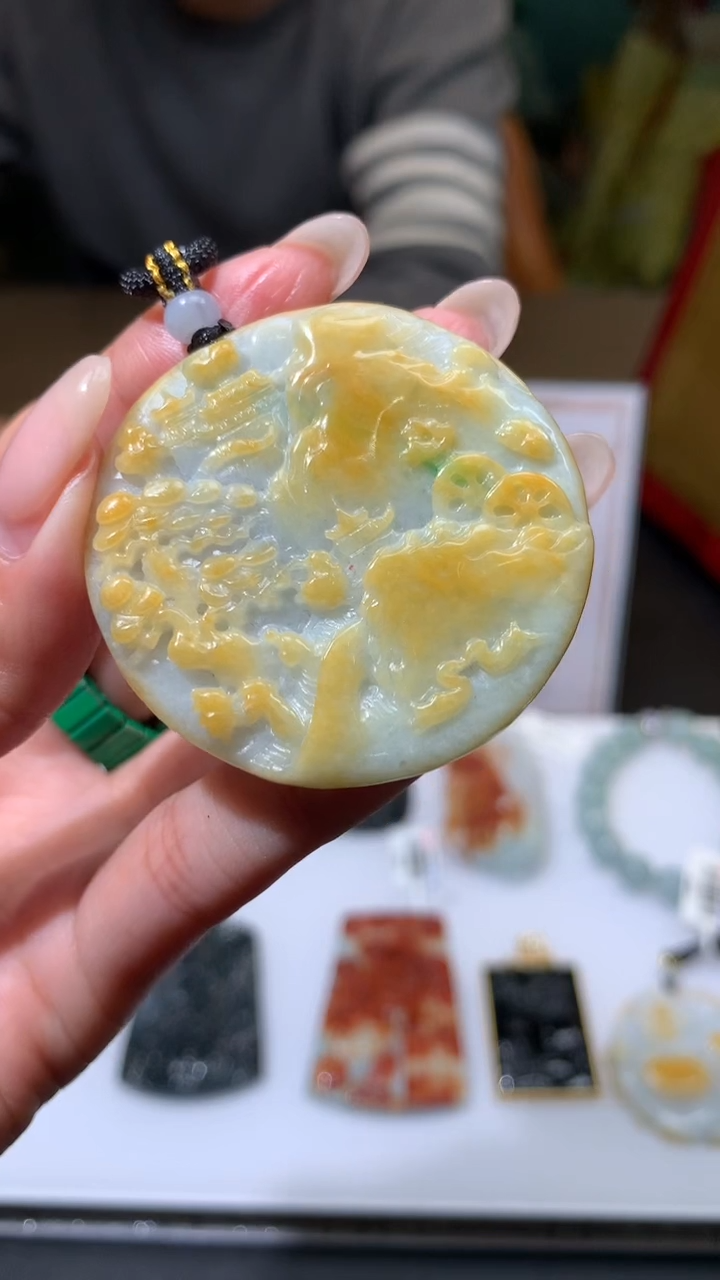 【闪购商品】定制翡翠未镶嵌不退不换CMH1件-A