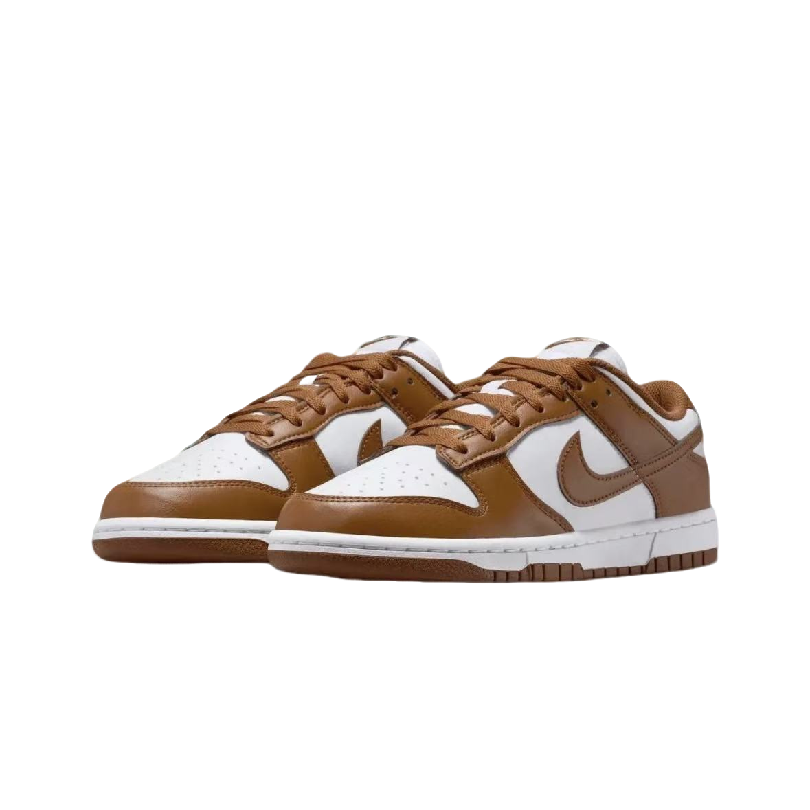 NIKE耐克双旦礼26年马年新款DUNK LOW板鞋女棕色IM6572-101