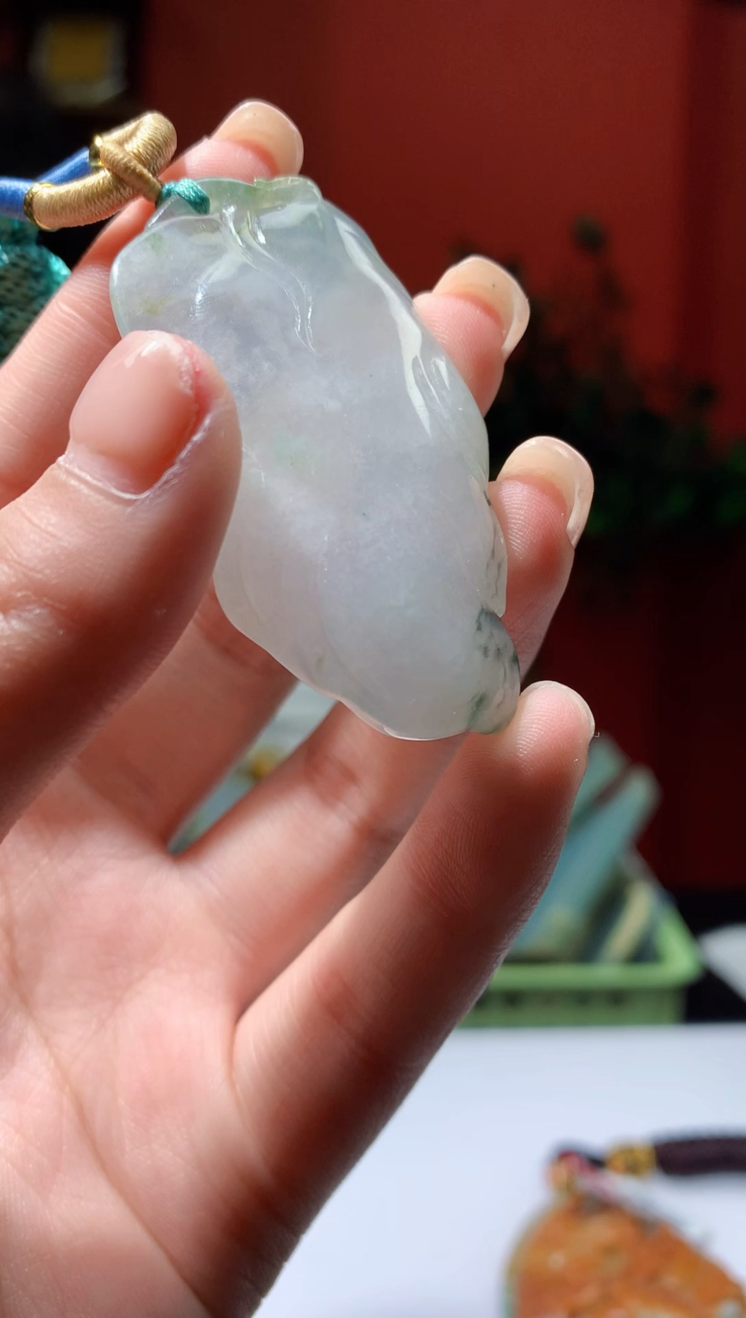 吊坠(不含链)未镶嵌翡翠天然翡翠A货35