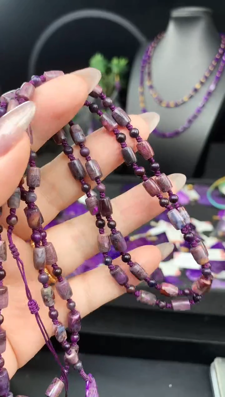 【闪购商品】苏纪石（舒俱来）腰链18K金镶嵌.