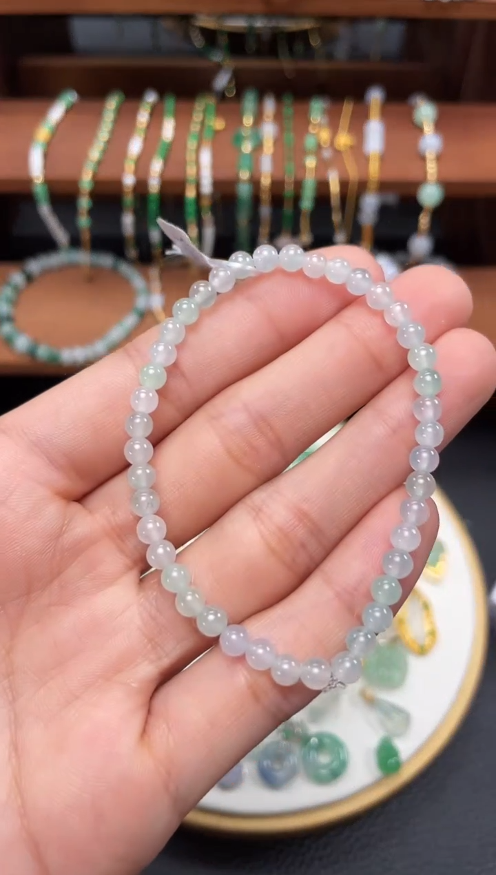 【闪购商品】翡翠套链未镶嵌一个   JK660