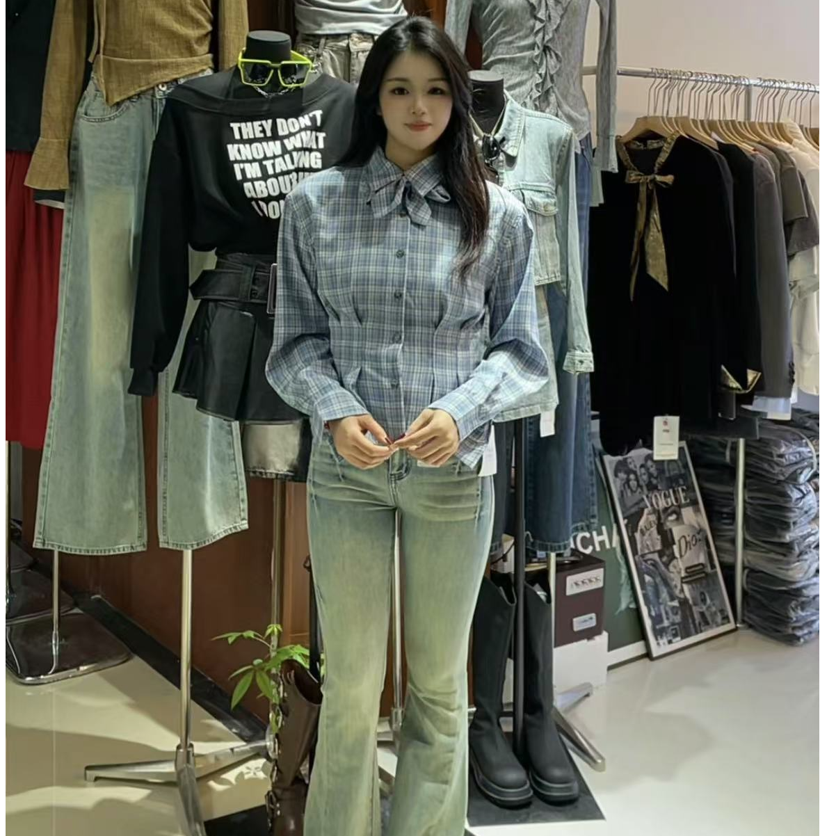 柒柒——新款上新纯欲甜辣街头通勤风百搭显瘦衣服