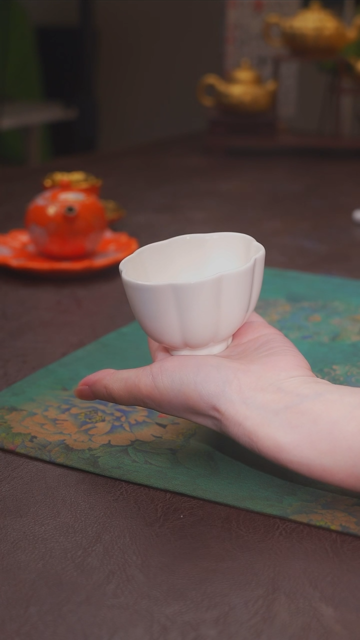 茶杯紫砂【宜景窑系列】贝壳女神杯