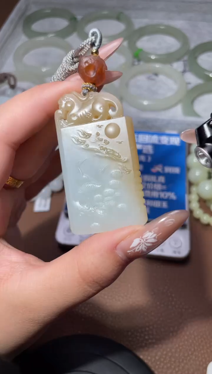 【闪购商品】和田玉手串未镶嵌87654