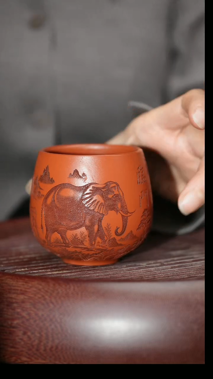 茶杯紫砂紫砂主人杯福利放漏