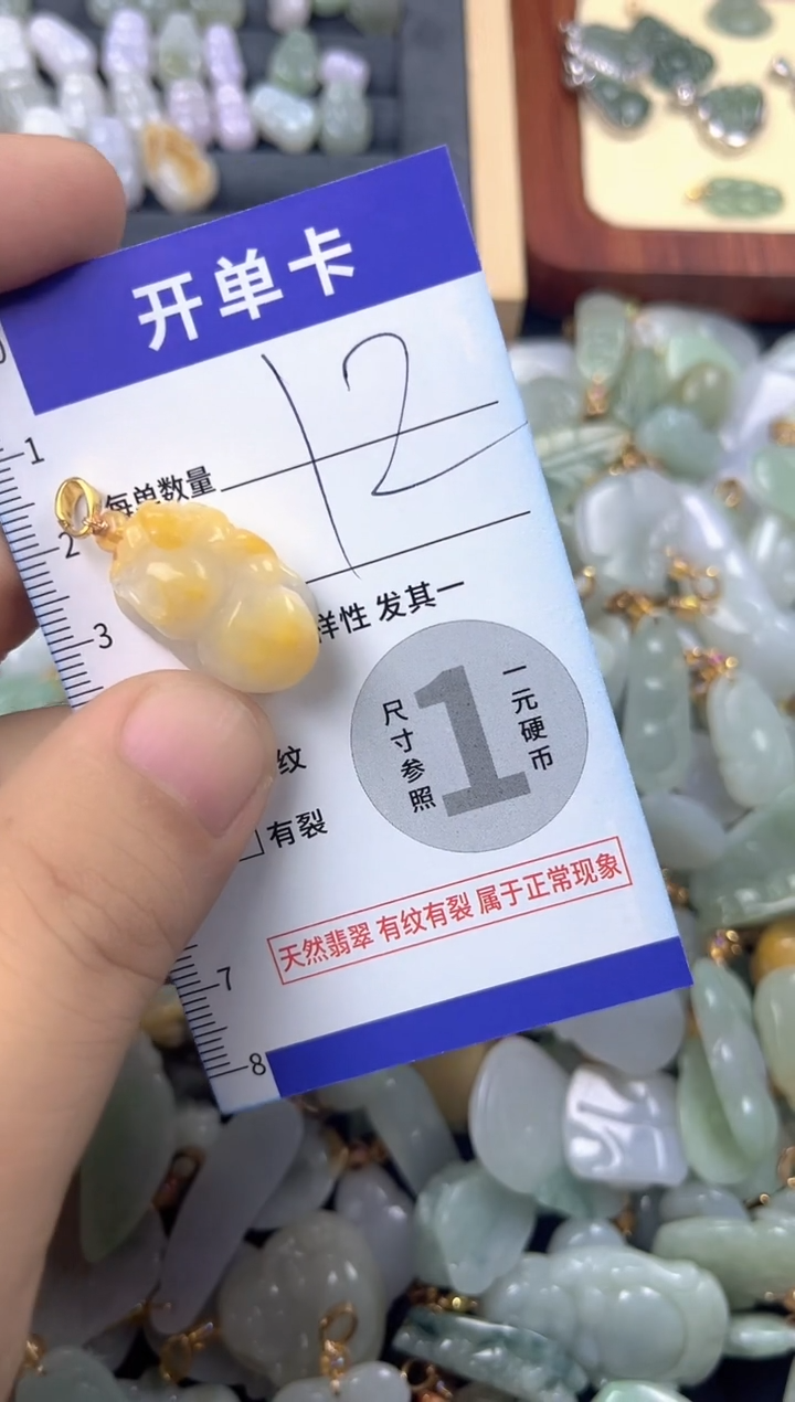 颈饰未镶嵌翡翠天然A货翡翠