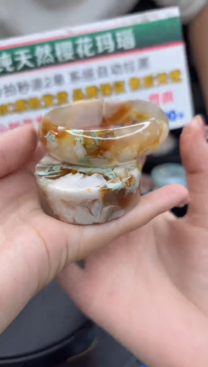 【闪购商品】石英质玉手镯未镶嵌972（53圈赠送镯心）