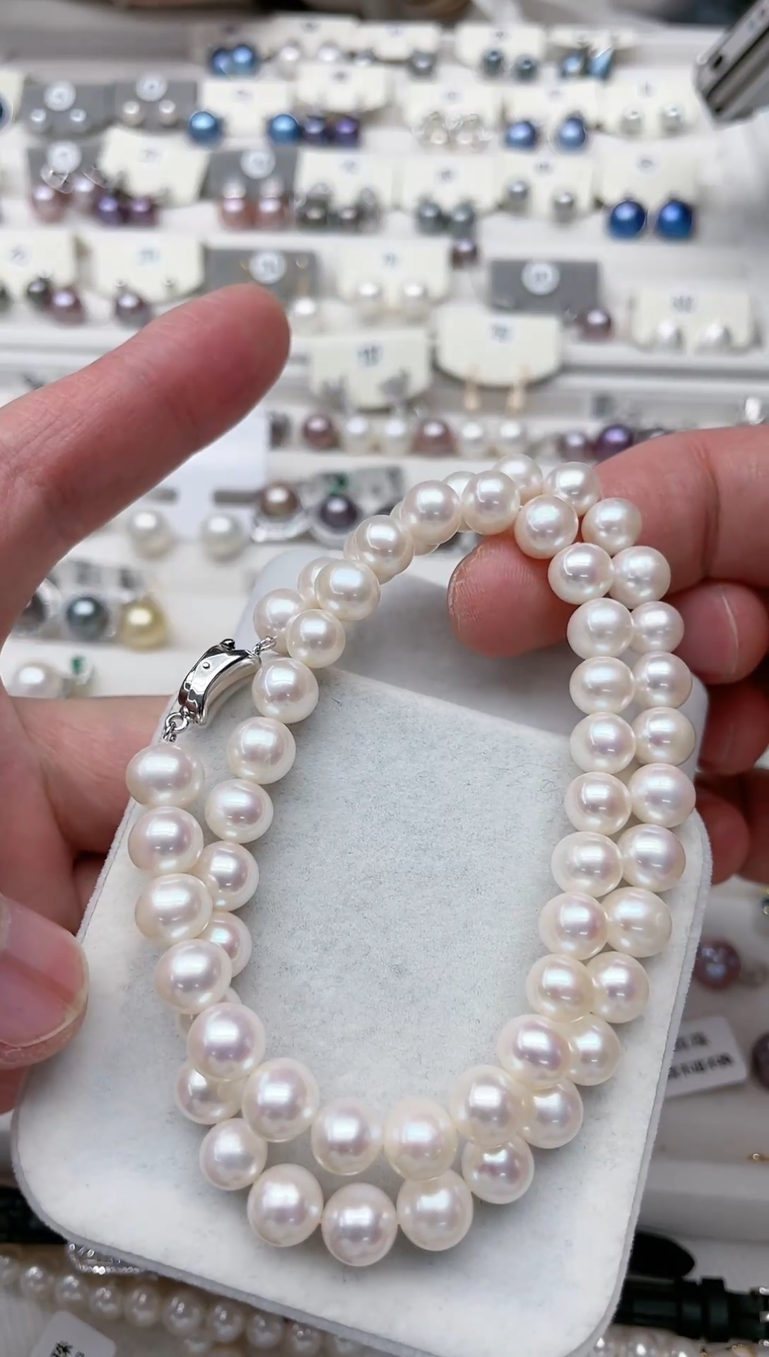 【闪购商品】淡水珍珠吊坠(赠链)银S925镶嵌项链