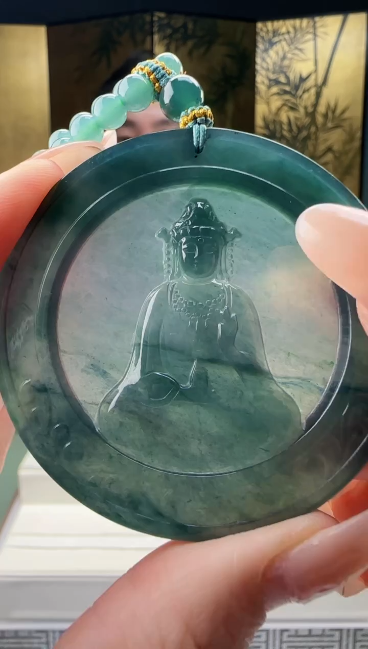 【闪购商品】翡翠颈饰未镶嵌YJ@@WB50114H999