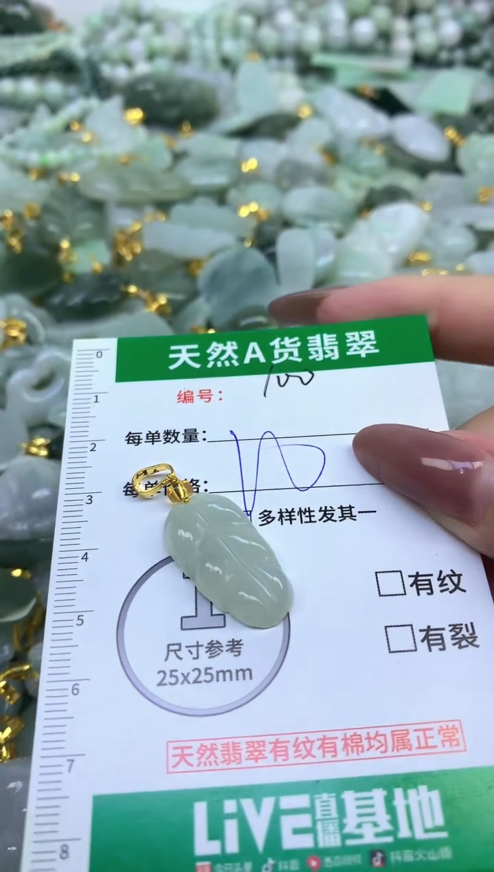 颈饰未镶嵌翡翠纯天然缅甸A货翡翠