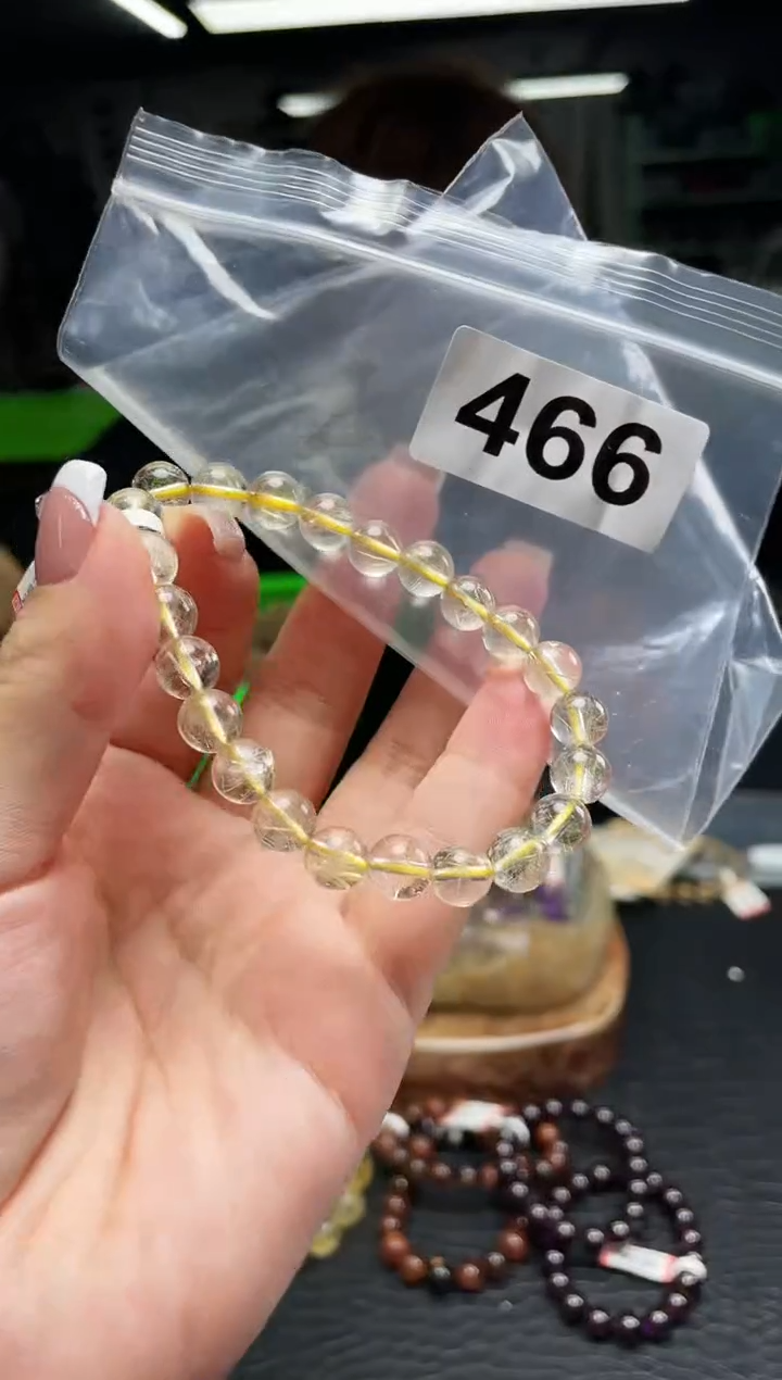 水晶手串未镶嵌手串466