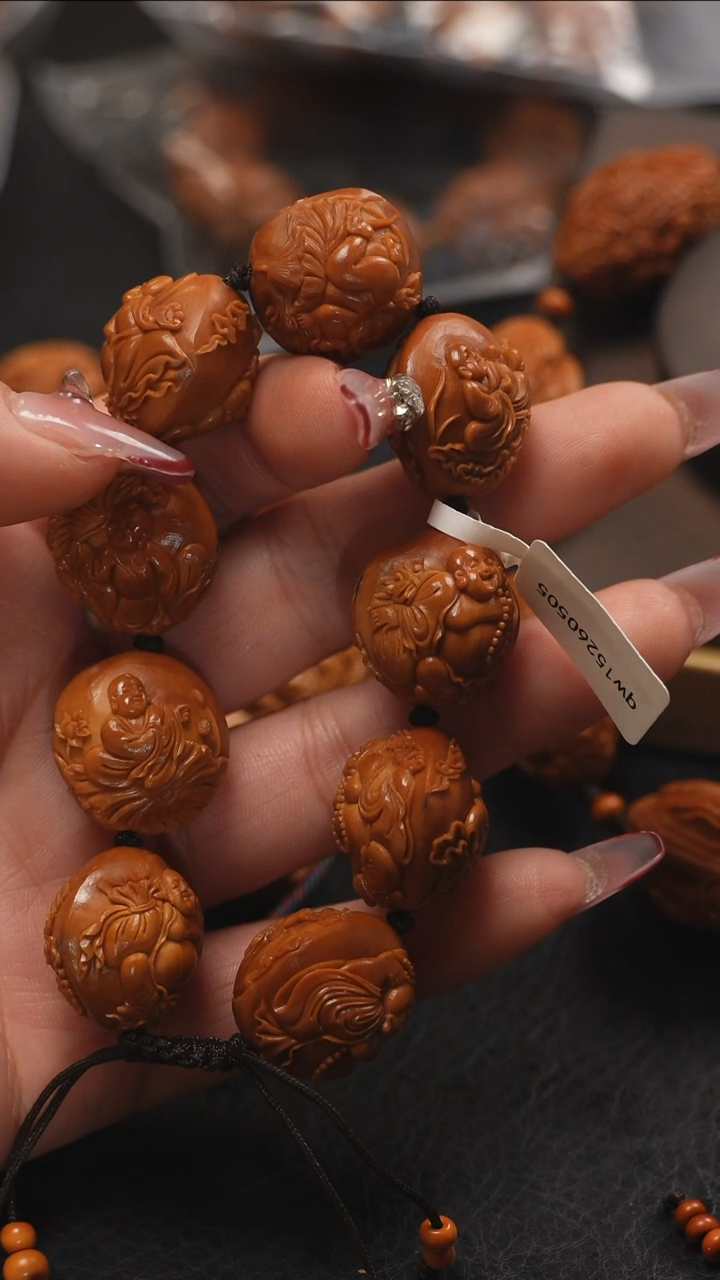 【闪购商品】橄榄核手串/手链橄榄核文玩作品