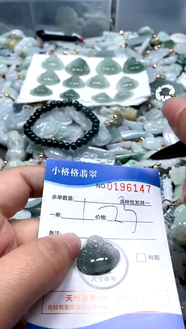 【闪购商品】翡翠颈饰未镶嵌闪购商品0196147