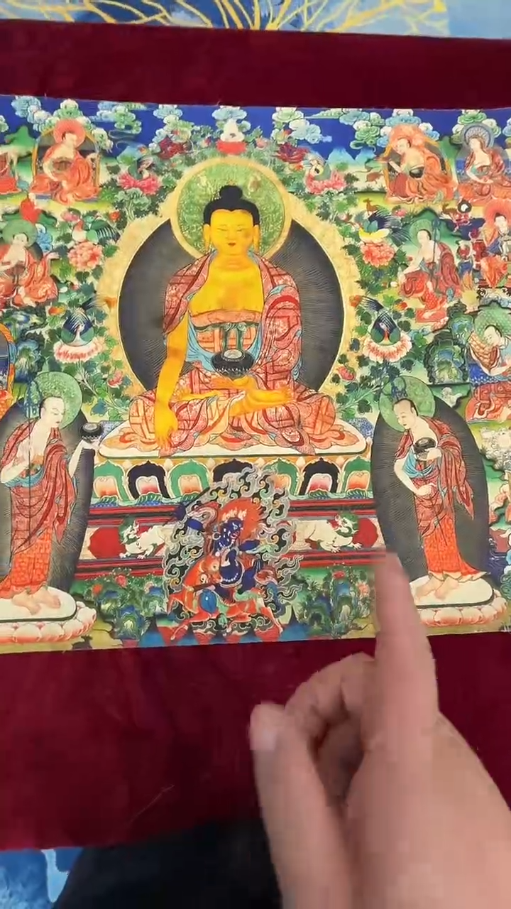 卷轴画唐卡16046