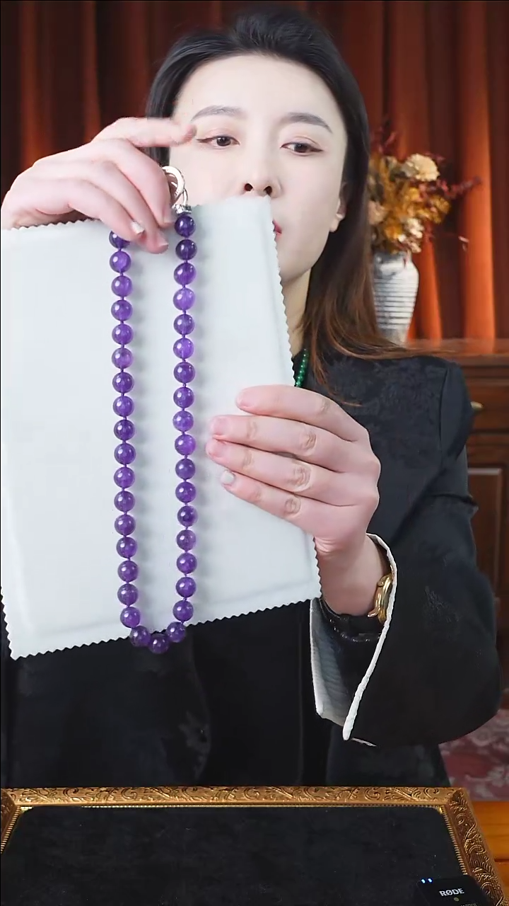 【闪购商品】紫晶项链合金bw1396项链