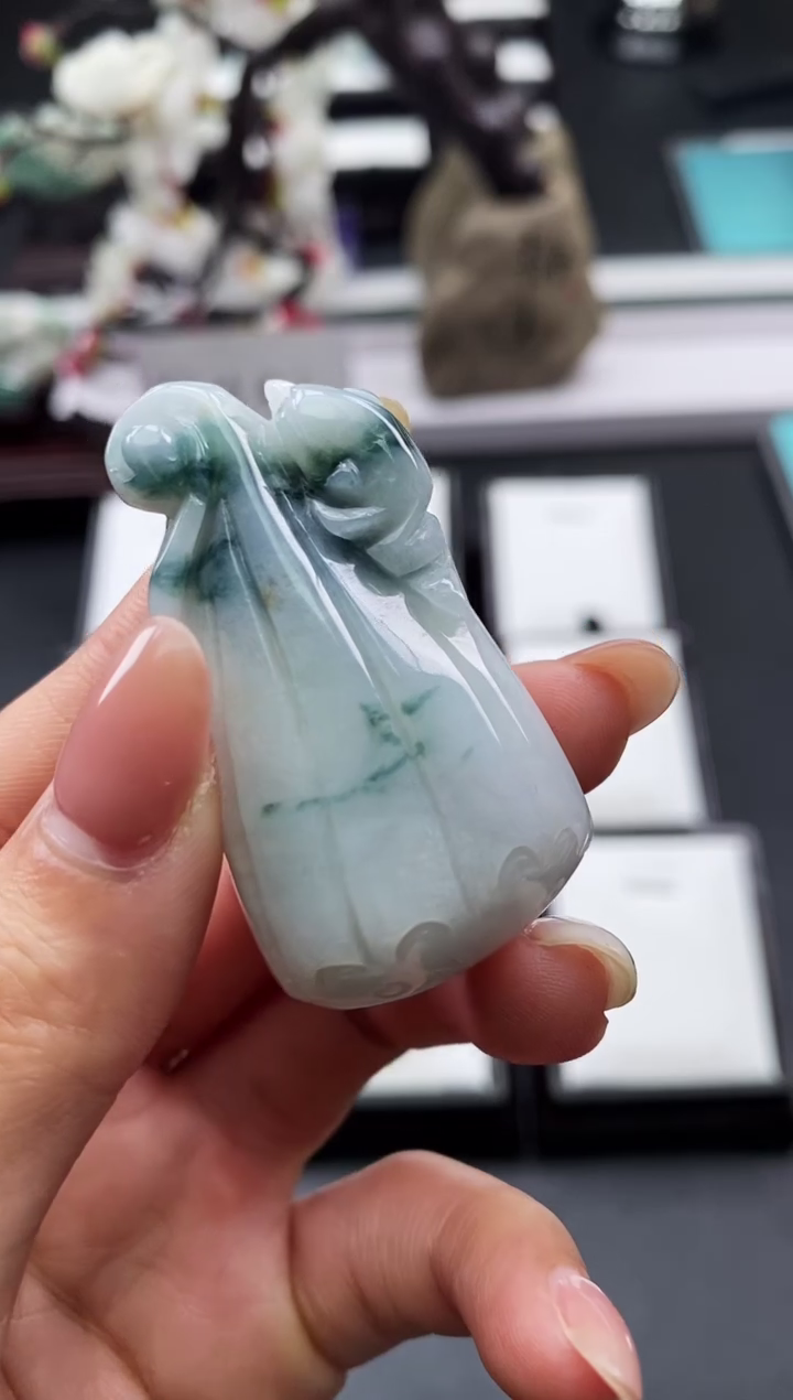 【闪购商品】翡翠颈饰未镶嵌天然缅甸A货翡翠