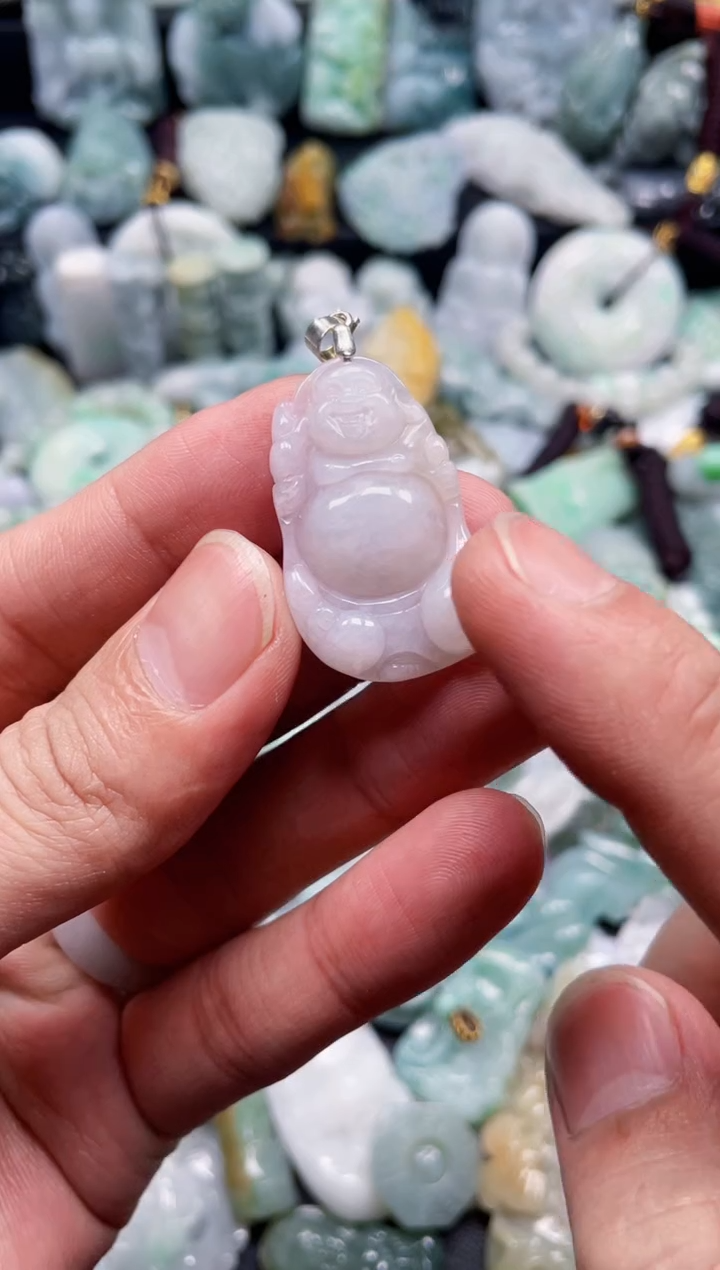 翡翠未镶嵌颈饰天然翡翠a货