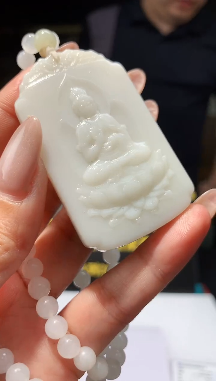 定制和田玉Boss阳天然和田玉（拍一发一）