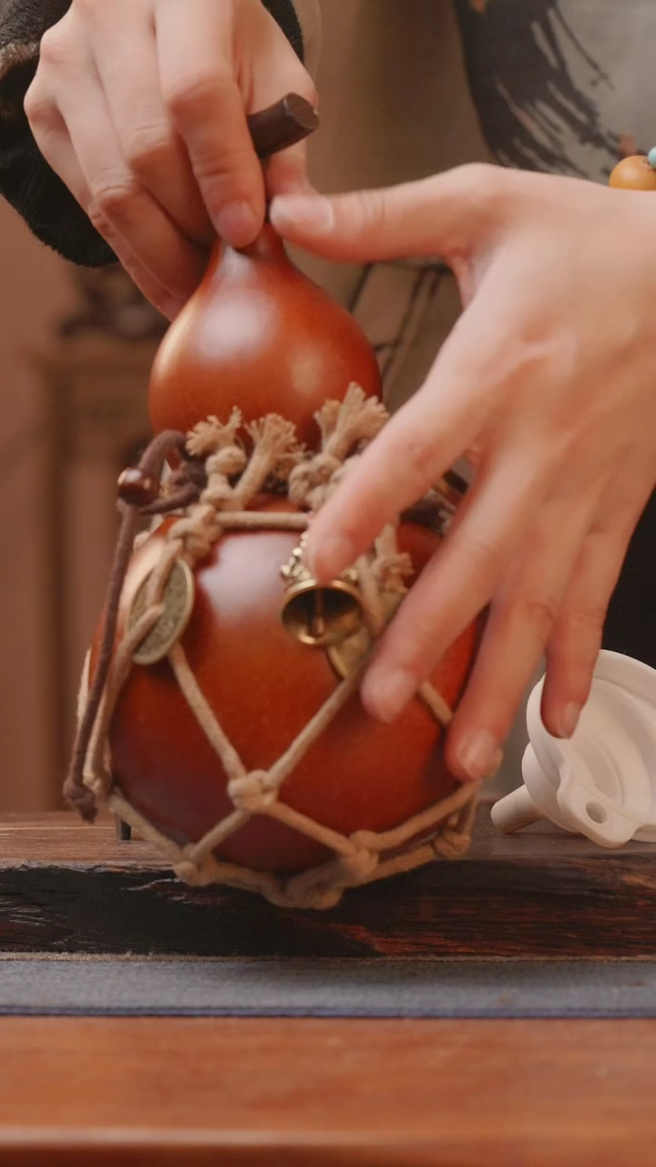 【闪购商品】237号精品大漆葫芦防腐防渗装饮料水茶酒