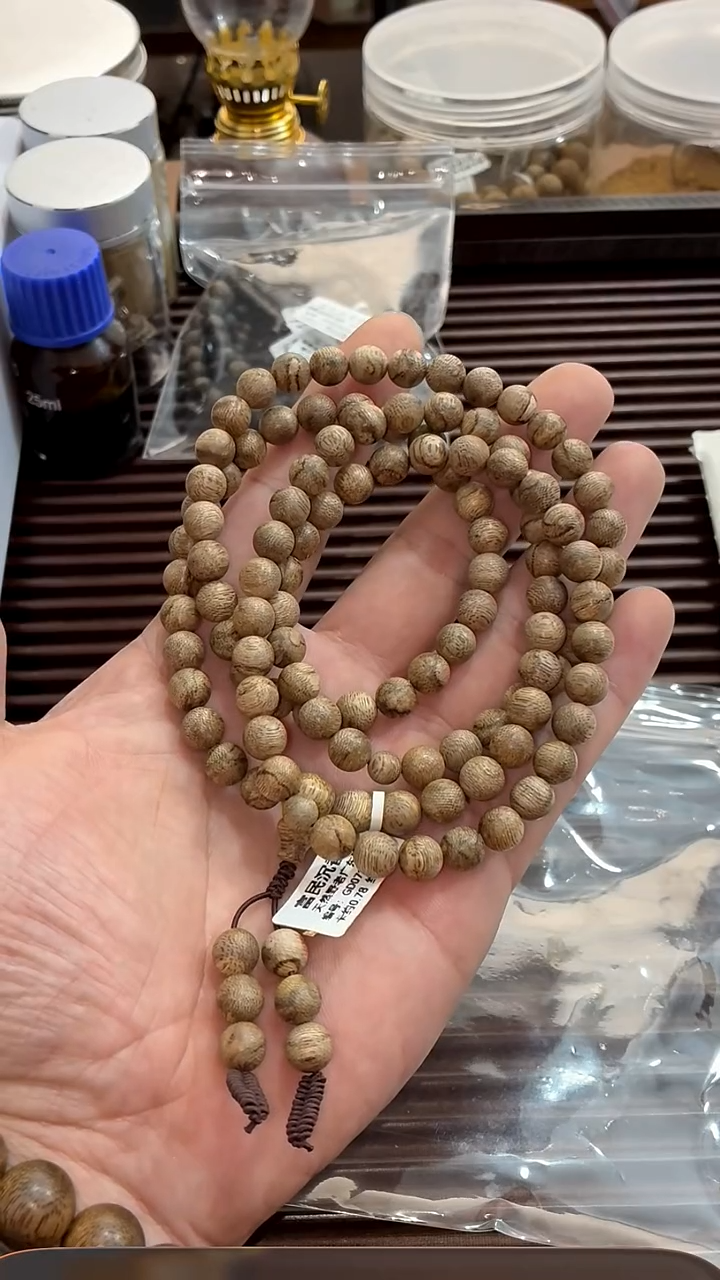 沉香手串正区国香0.78尺寸22克+