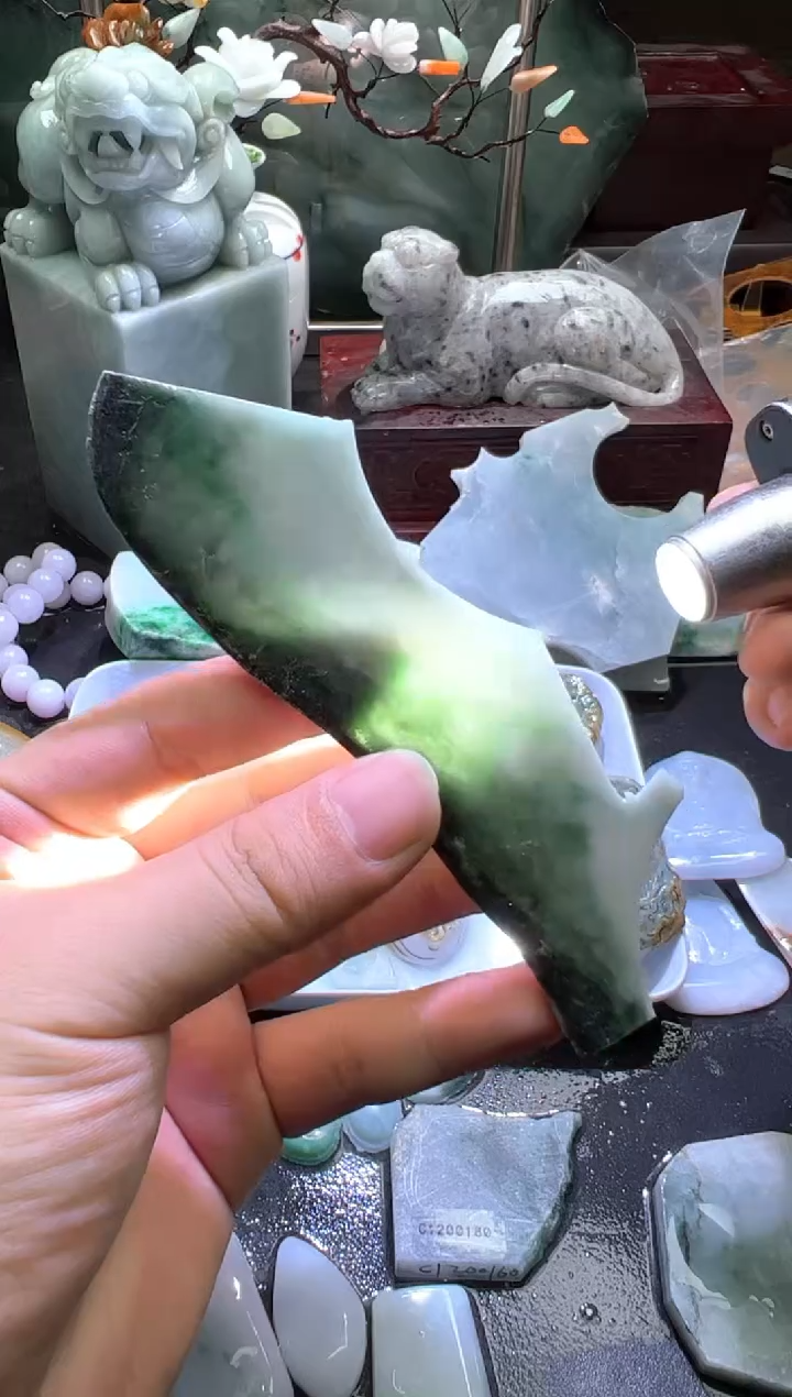 未镶嵌挂件翡翠天然缅甸翡翠A货