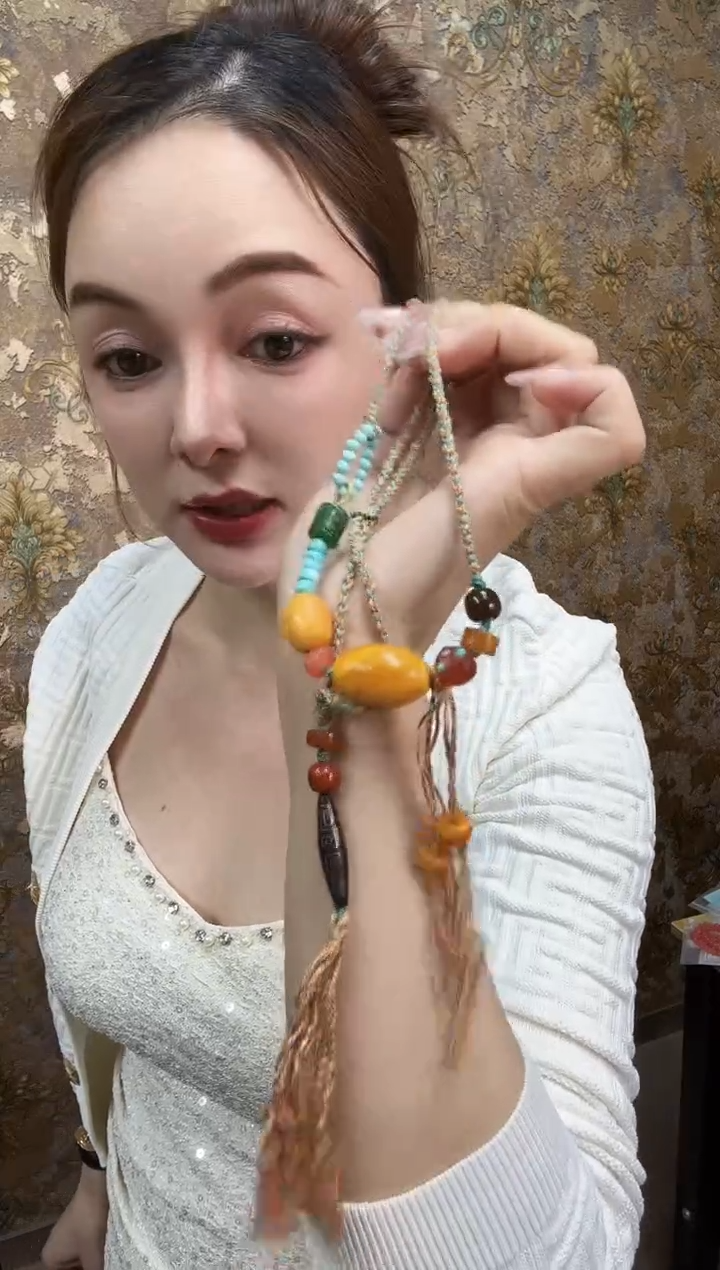 琥珀颈饰未镶嵌【多样性发一】