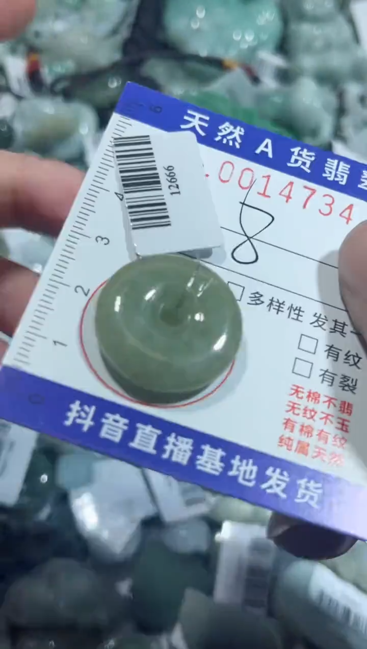 【闪购商品】翡翠颈饰未镶嵌00014734