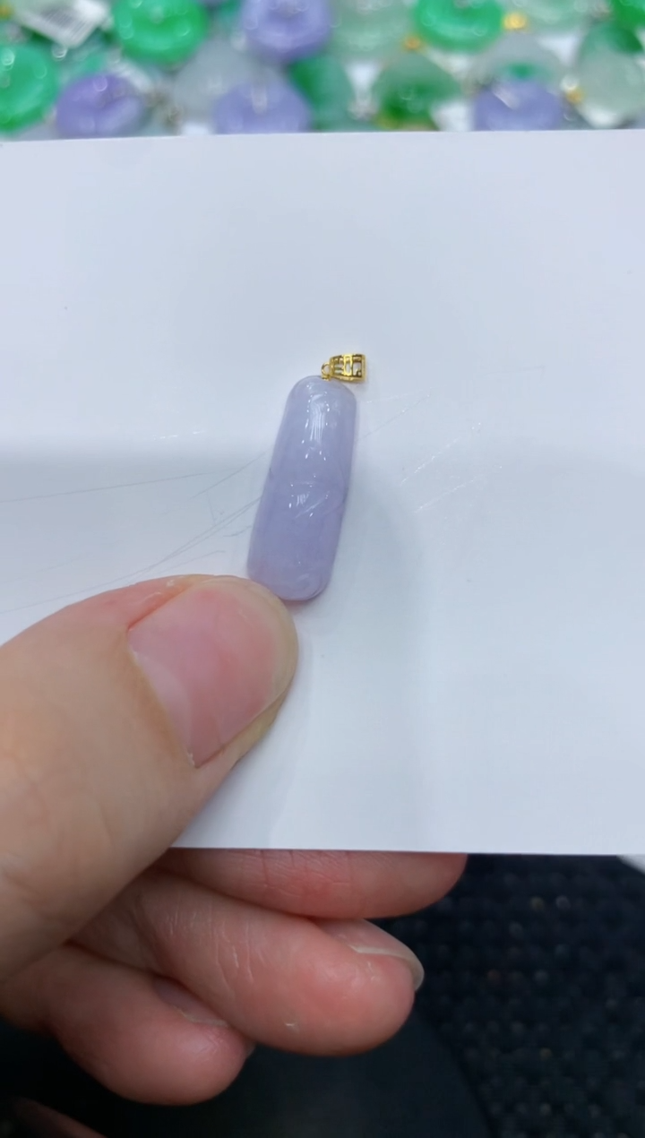 【闪购商品】翡翠颈饰18K金镶嵌111111111111