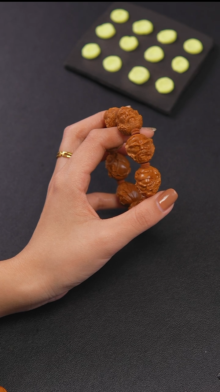 吊坠橄榄核钟馗头2.0