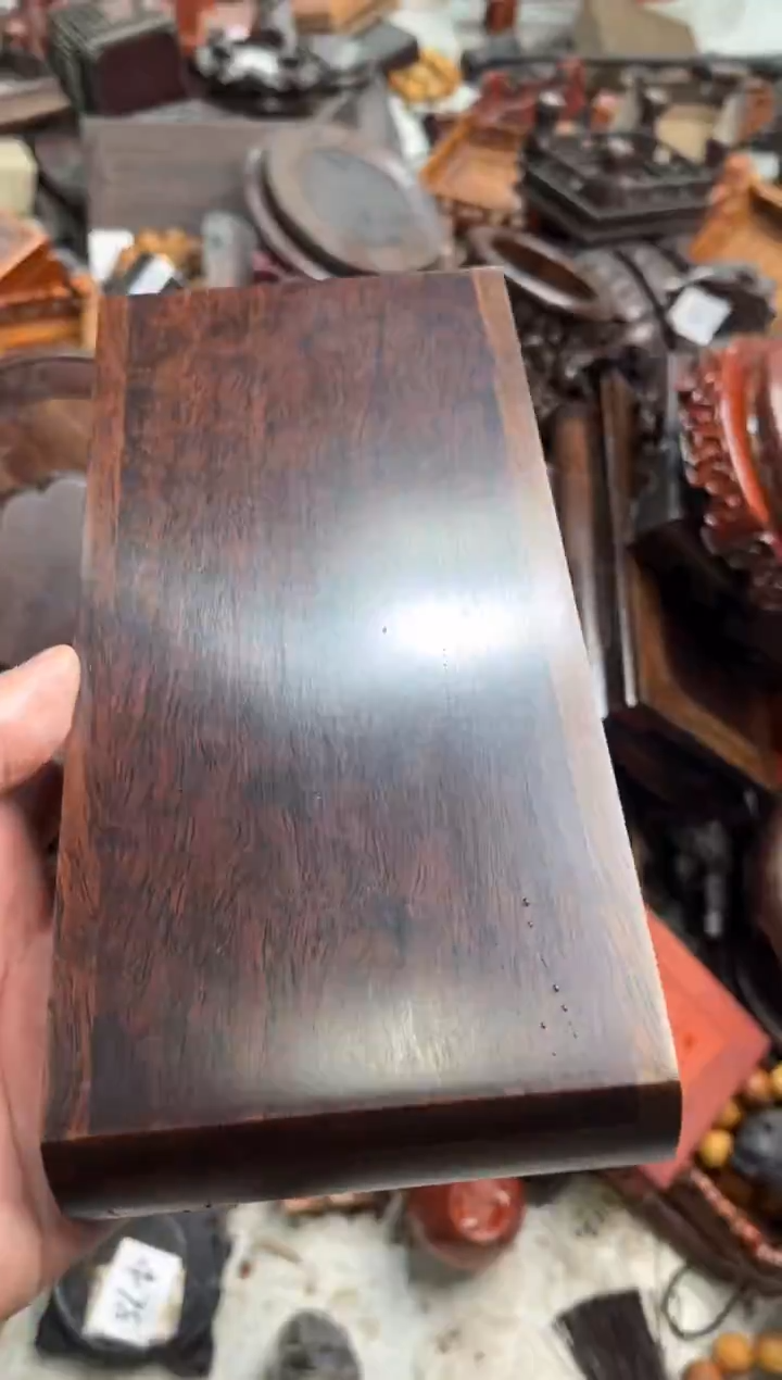 木黑檀木大号书卷