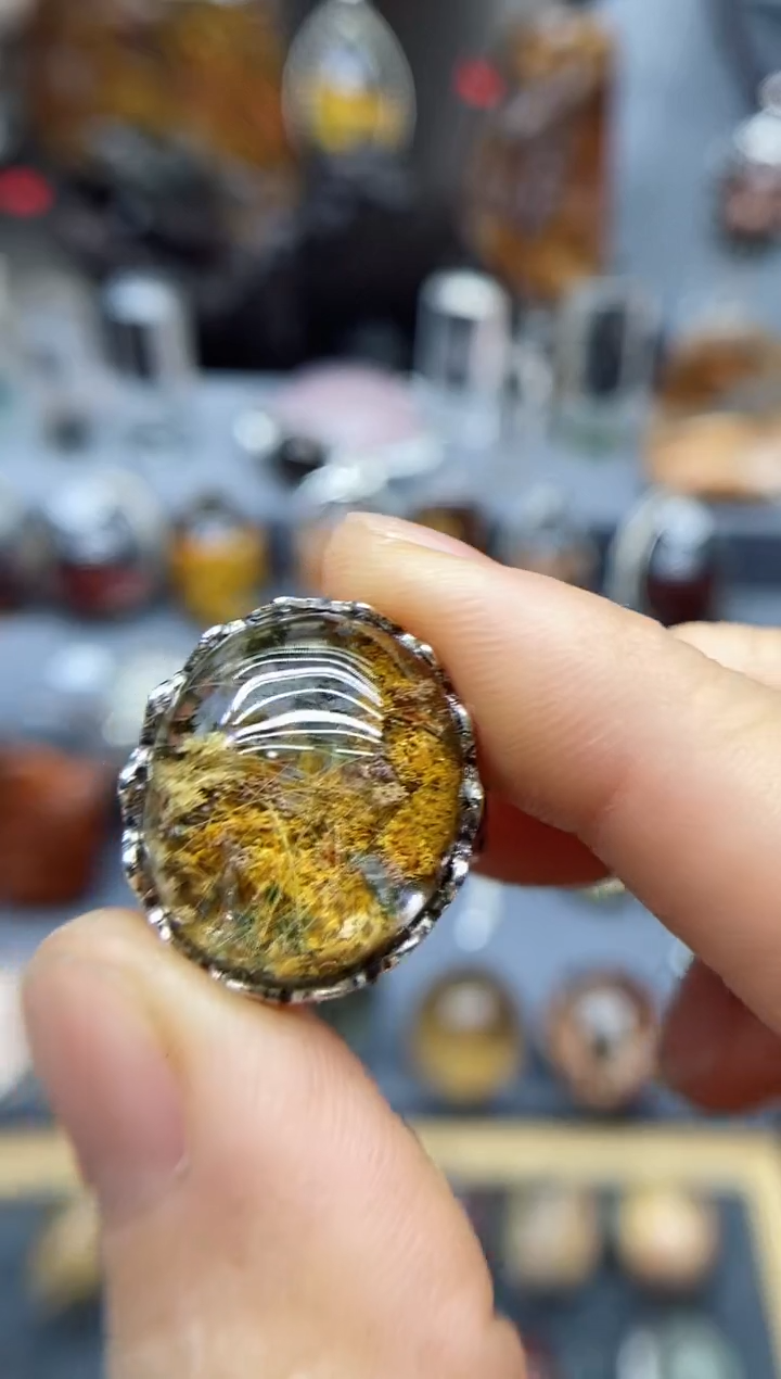 【闪购商品】水晶戒指银S925镶嵌水晶