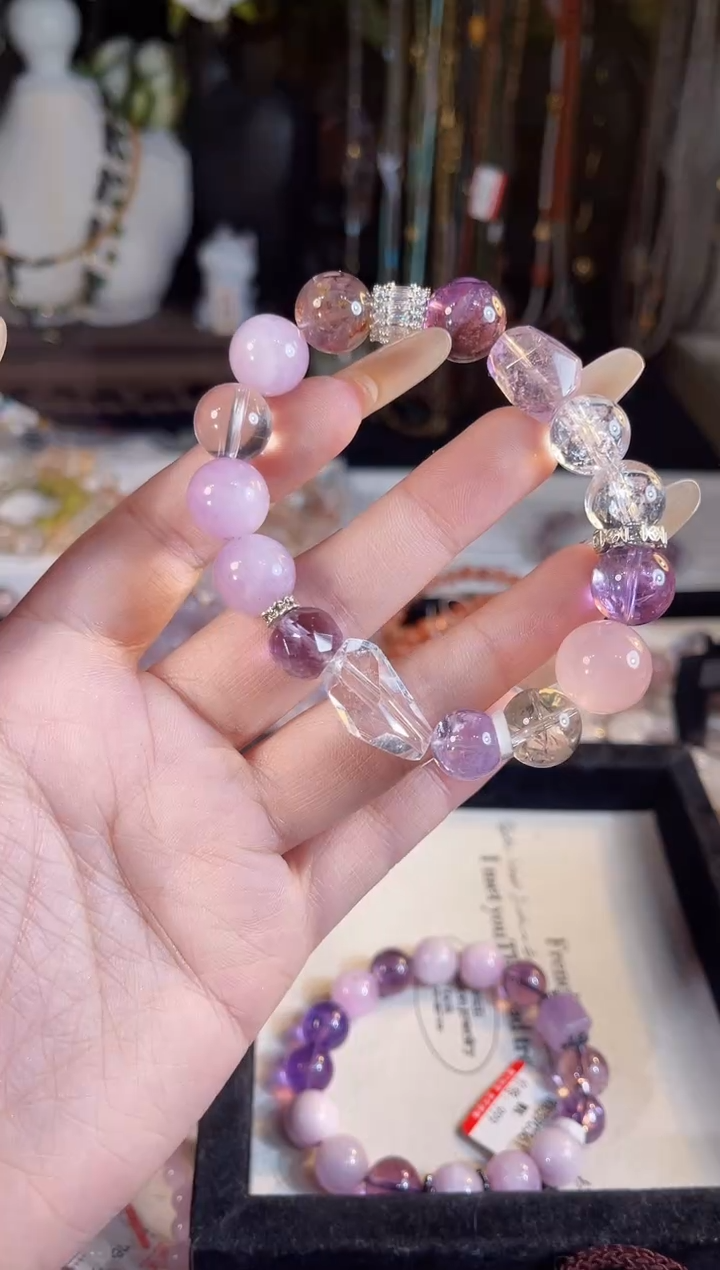 【闪购商品】水晶手链未镶嵌多样性发货其一