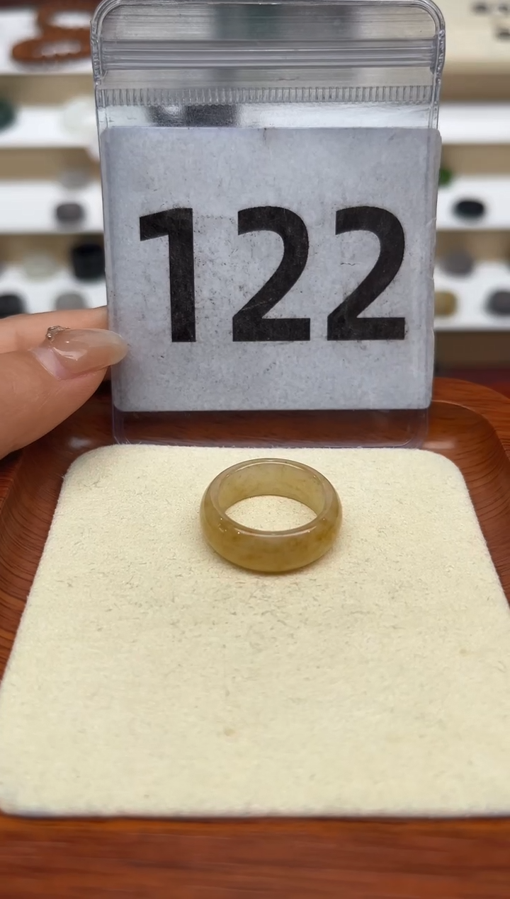 【闪购商品】和田玉戒指未镶嵌14号