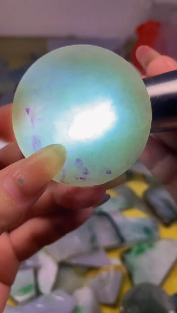 颈饰未镶嵌翡翠定制天然缅甸翡翠A货009