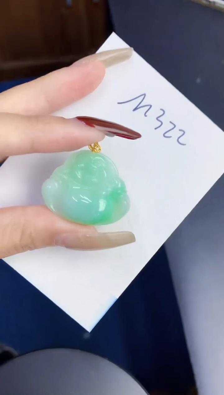 【闪购商品】翡翠颈饰18K金镶嵌00000000000