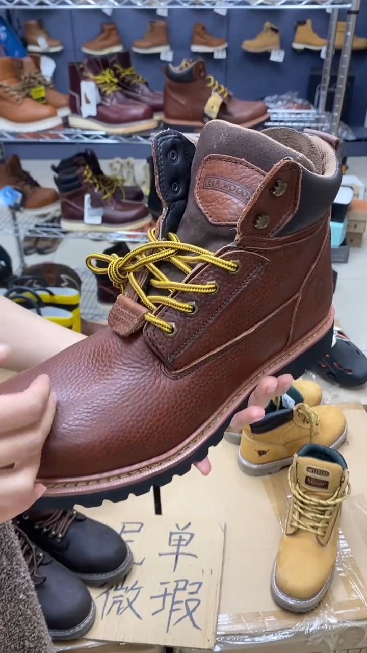 牛皮46.5码，84424，运动鞋码，工装靴默认瑕疵