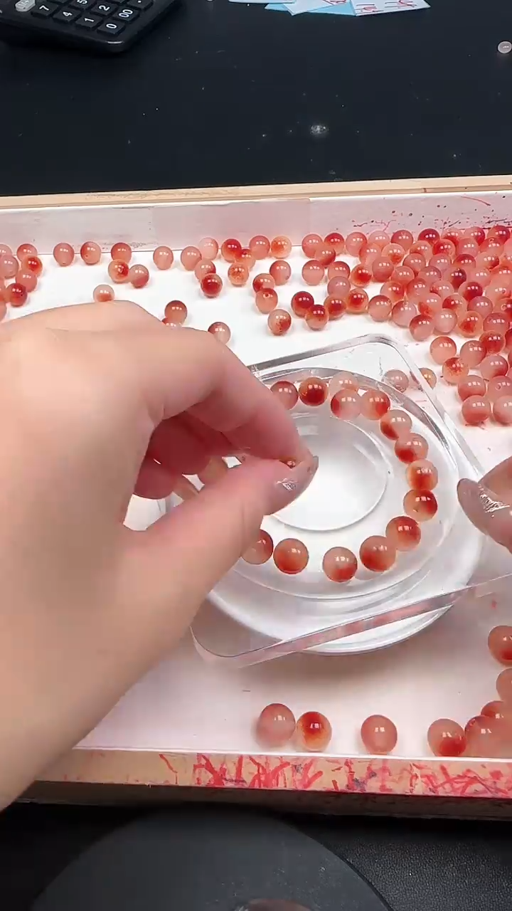 未镶嵌散珠南红玛瑙冰飘花N20卡10mm散珠20颗