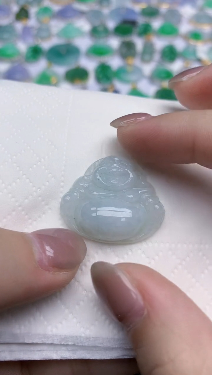 【闪购商品】翡翠颈饰未镶嵌天然翡翠A货