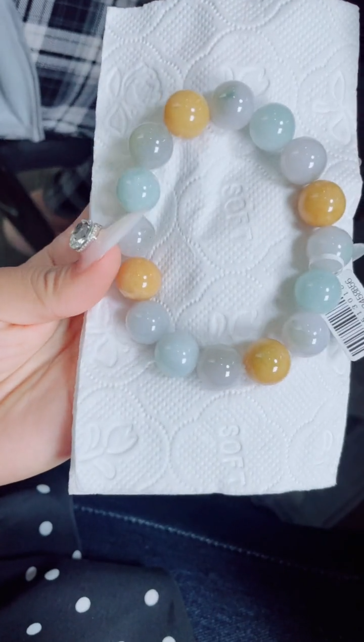 定制翡翠未镶嵌珠串