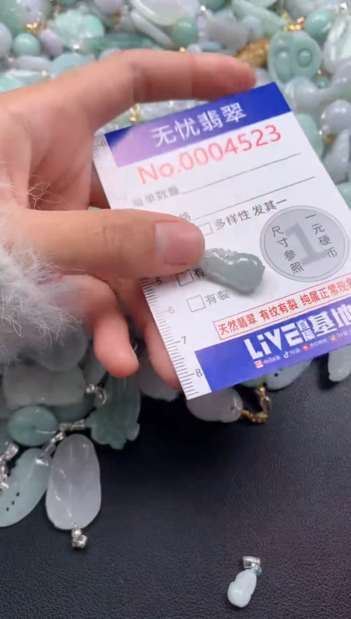 颈饰未镶嵌翡翠4523