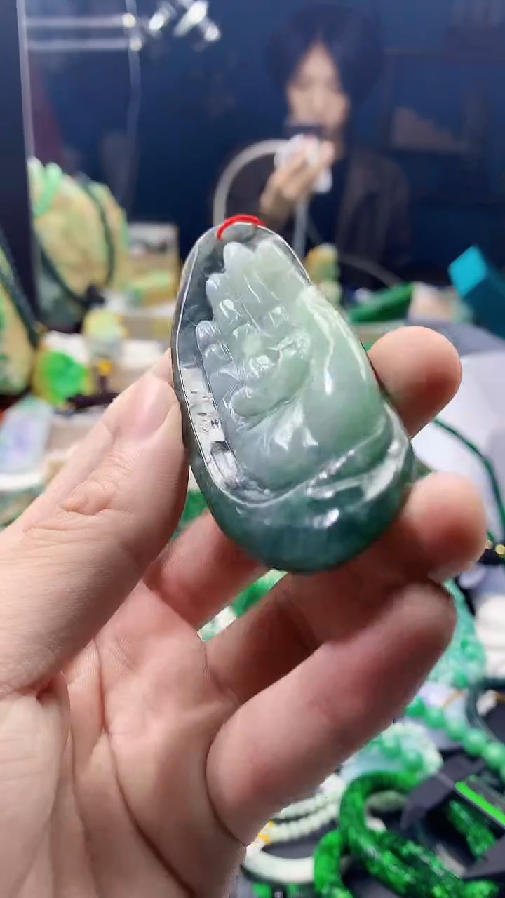 颈饰未镶嵌翡翠天然缅甸a货翡翠