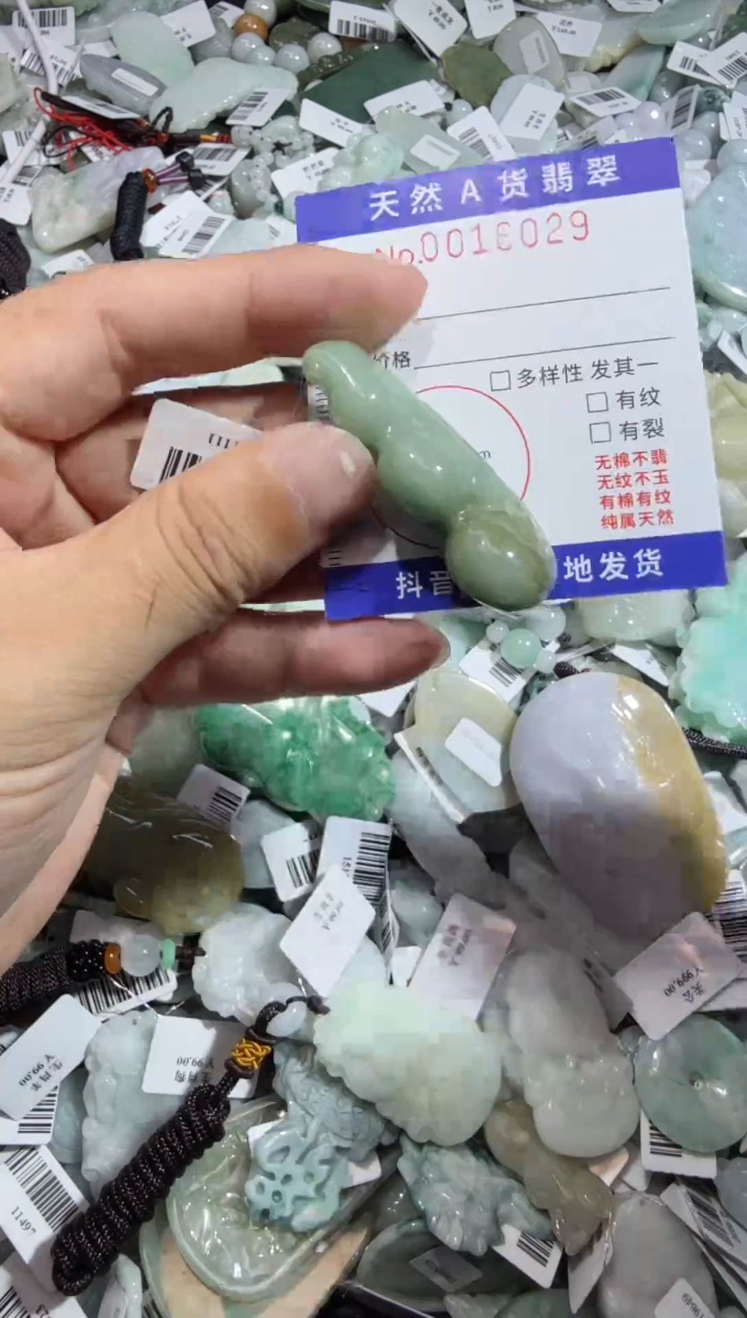 【闪购商品】翡翠颈饰未镶嵌00016029