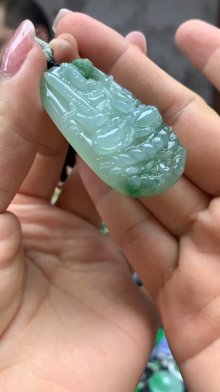 【闪购商品】翡翠颈饰未镶嵌49-天然翡翠