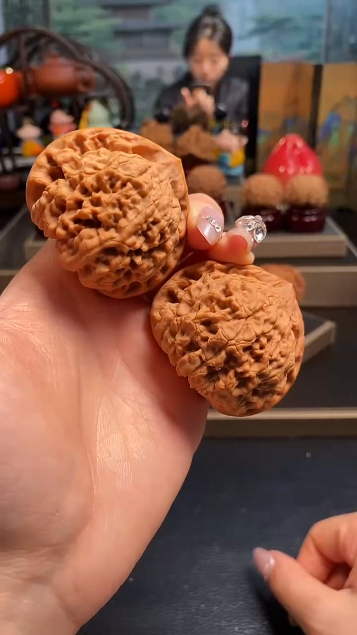 【闪购商品】文玩核桃吊坠K241官帽50