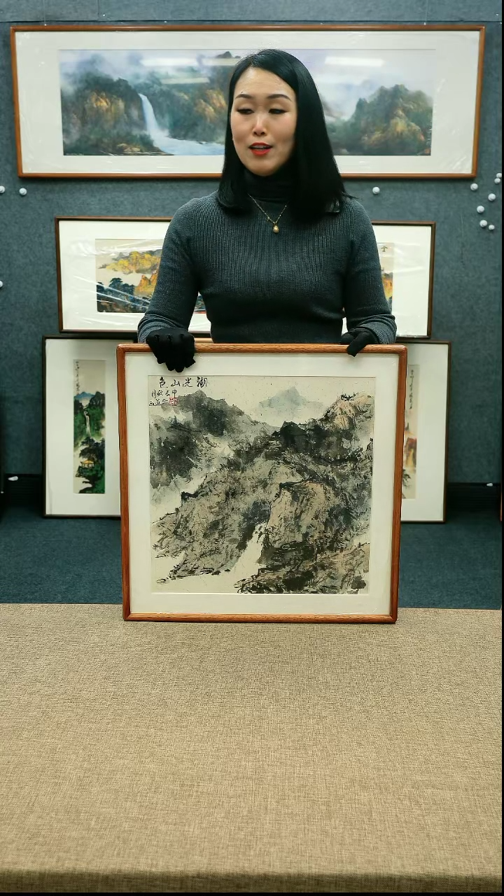 【闪购商品】国画放漏/徐正道50*50带框