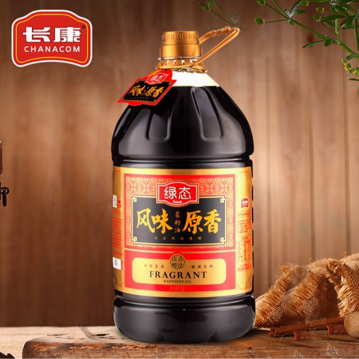 长康绿态风味原香菜籽油