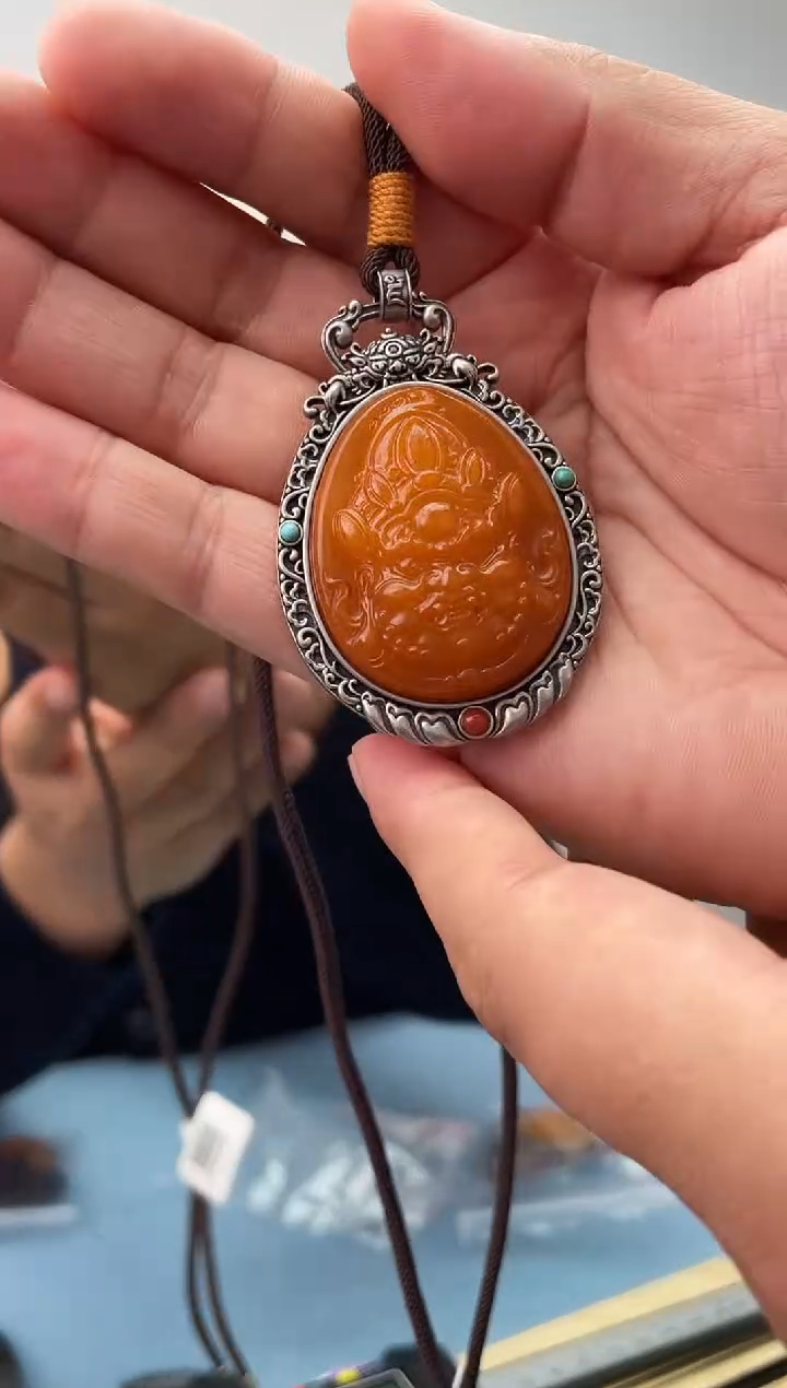 银S925镶嵌蜜蜡珠宝奇石假一罚十，发一件