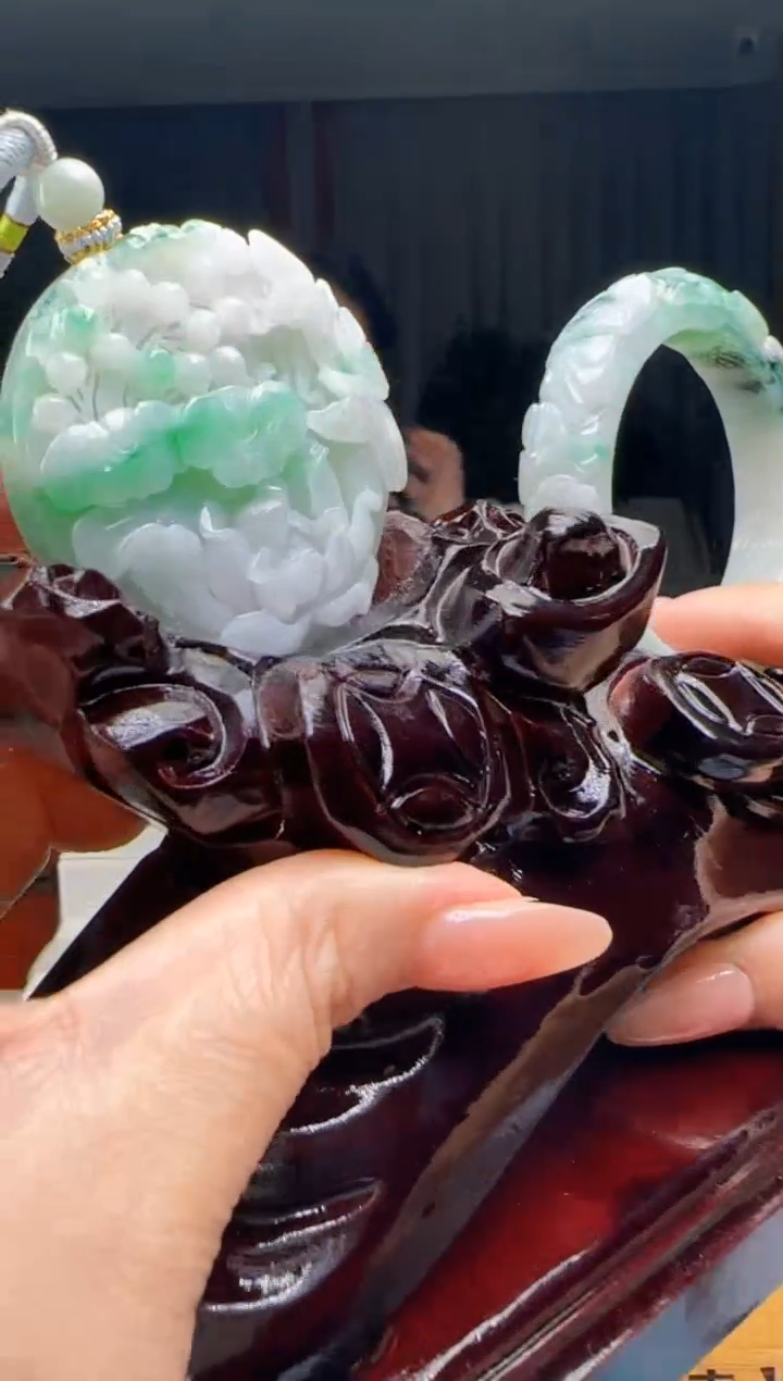 【闪购商品】翡翠摆件未镶嵌YJ@@960Q7J03134