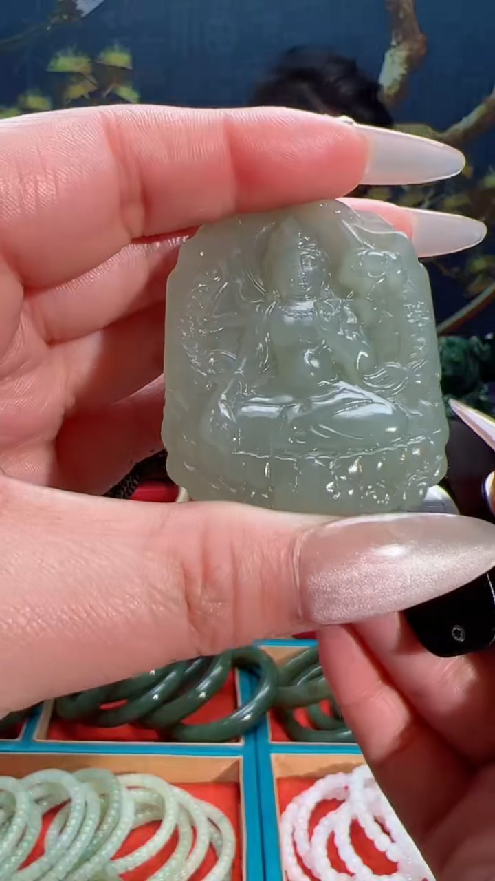 【闪购商品】和田玉吊坠未镶嵌1