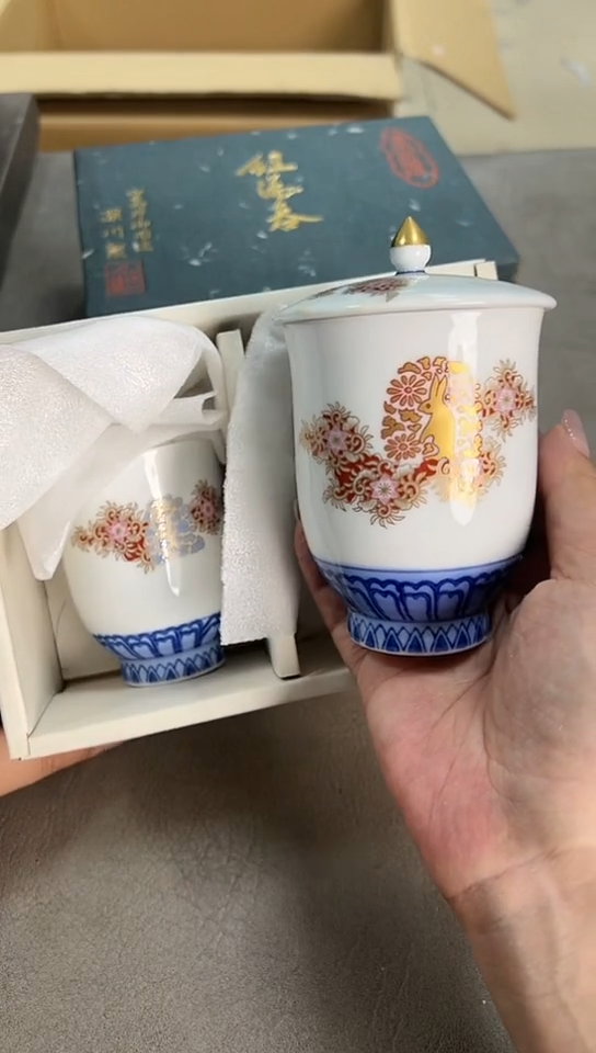 深川 原盒 瓷器瓷器瓷器瓷器